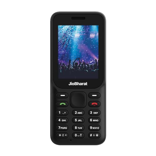JioBharat B1 4G फ़ोन (नीला) JioNetwork के लिए लॉक किया गया (नया सील-पैक)
