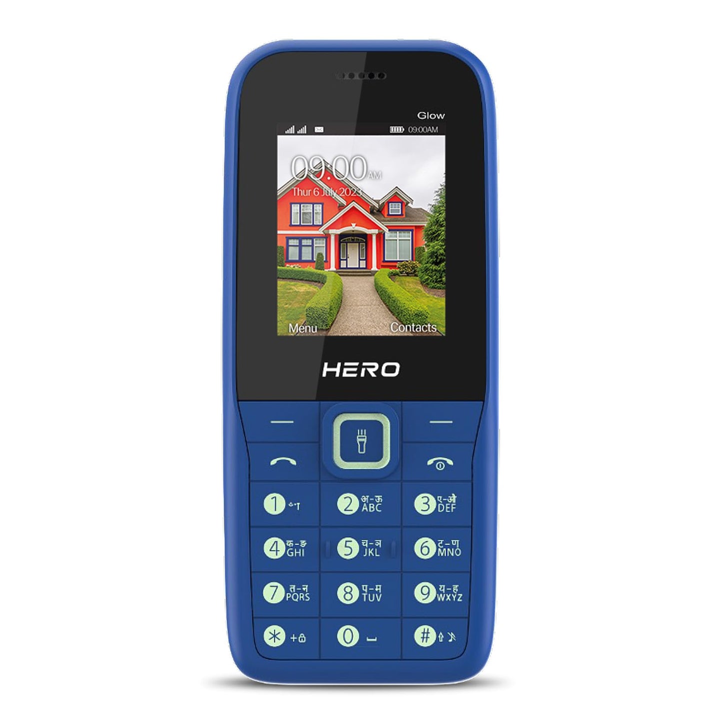 Lava All-New Hero 600i Glow Keypad Phone (Mint Green)