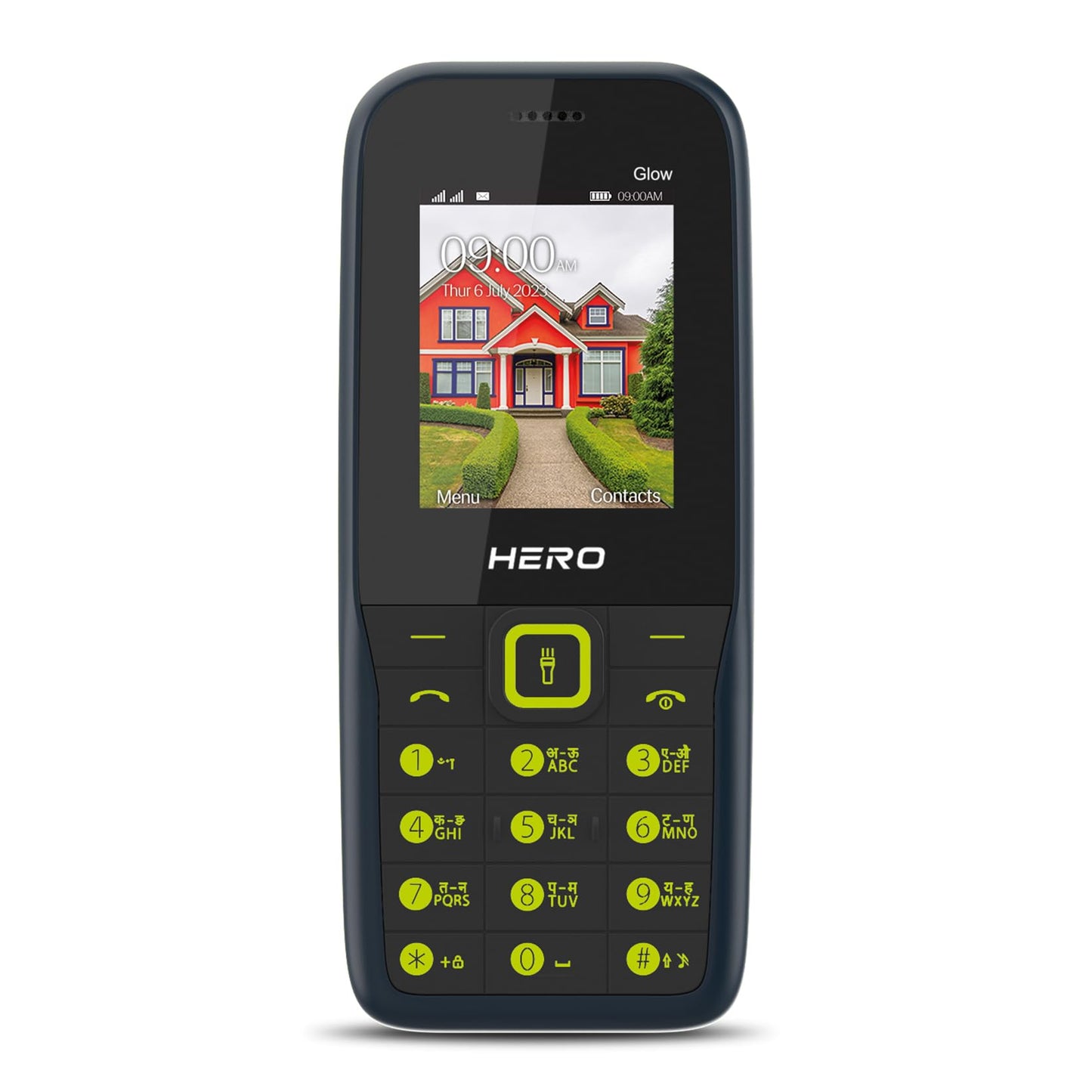 Lava All-New Hero 600i Glow Keypad Phone (Mint Green)