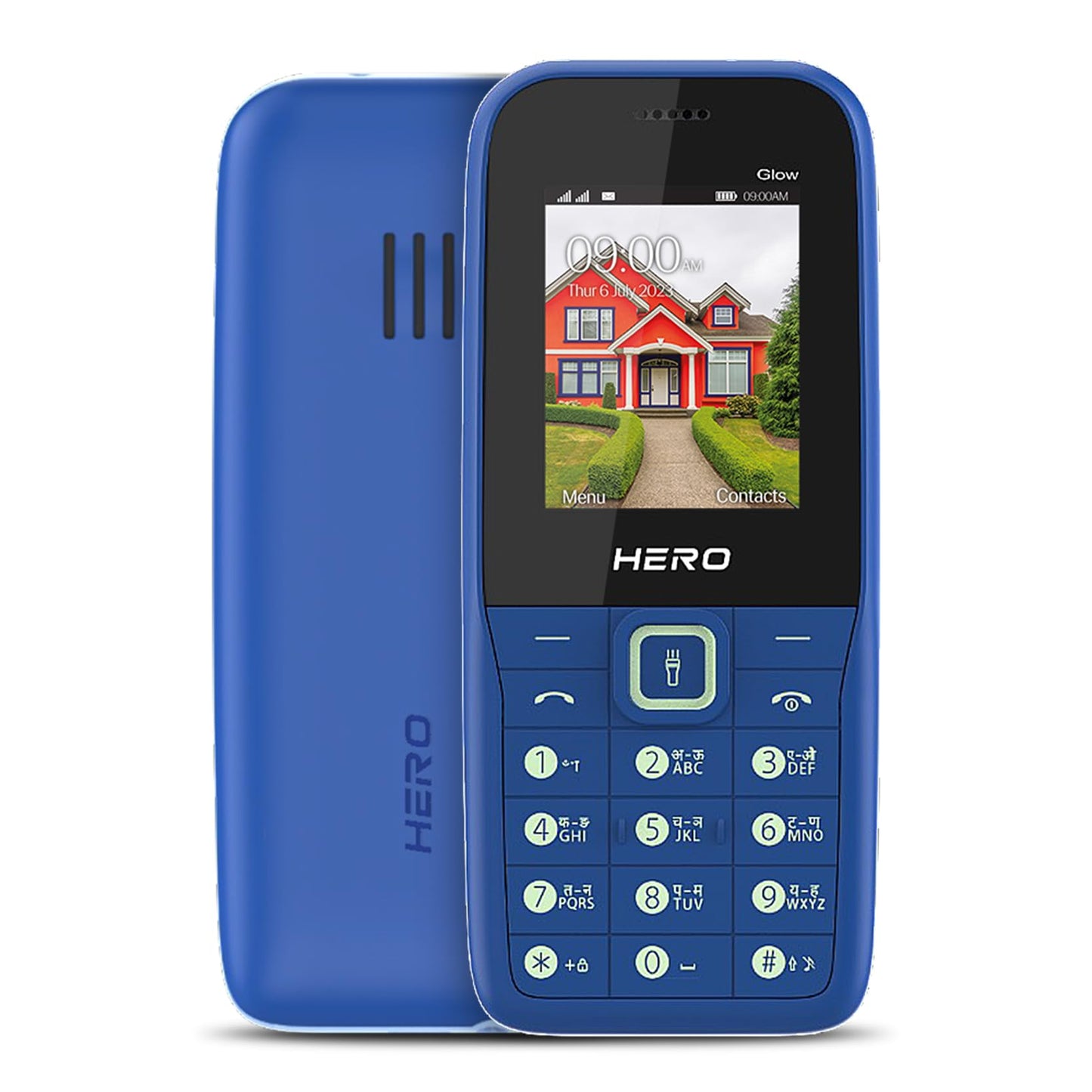 Lava All-New Hero 600i Glow Keypad Phone (Mint Green)