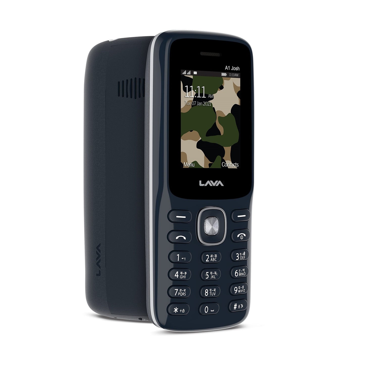 Lava A1 Josh with BOL Keypad Phone | Blue Silver