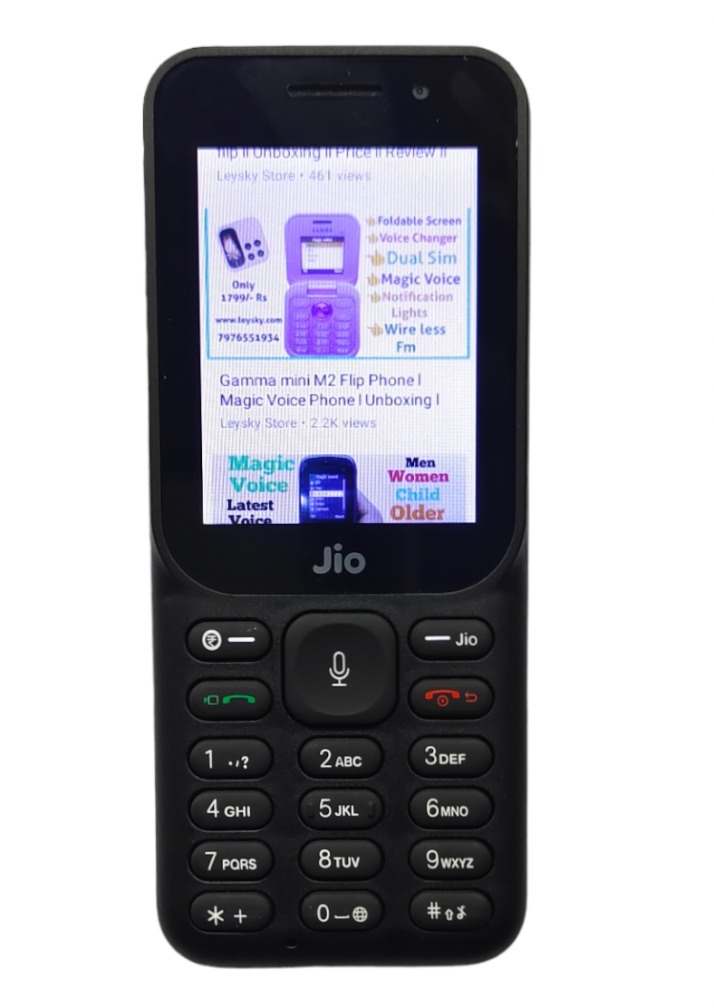 Jio Phone F320B 15 Days Replacement (New Seal-Packed) (6 Months Warranty)