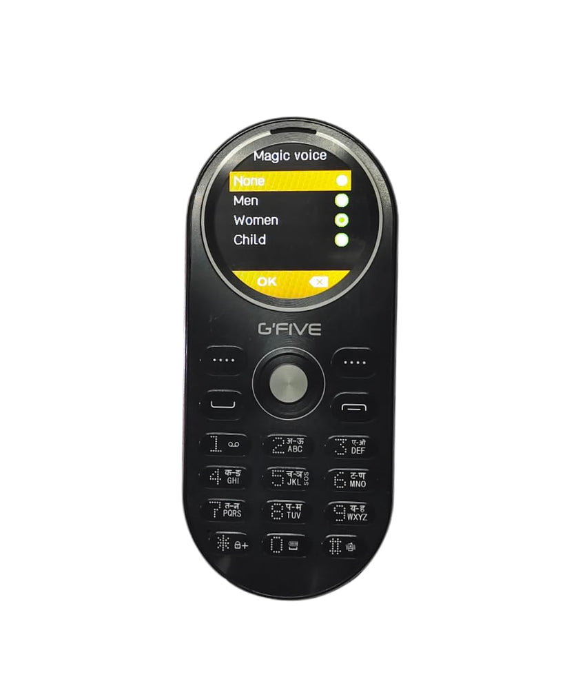 Gfive Magic Pro Gfive U229 Round Screen Keypad Mobile with Magic Voice System (Black ...