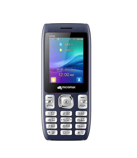Refurbished Micromax X746 With 3000mah Battery and Power bank System