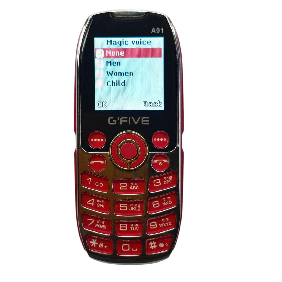 Gfive A91 with Magic Voice Feature (Red)