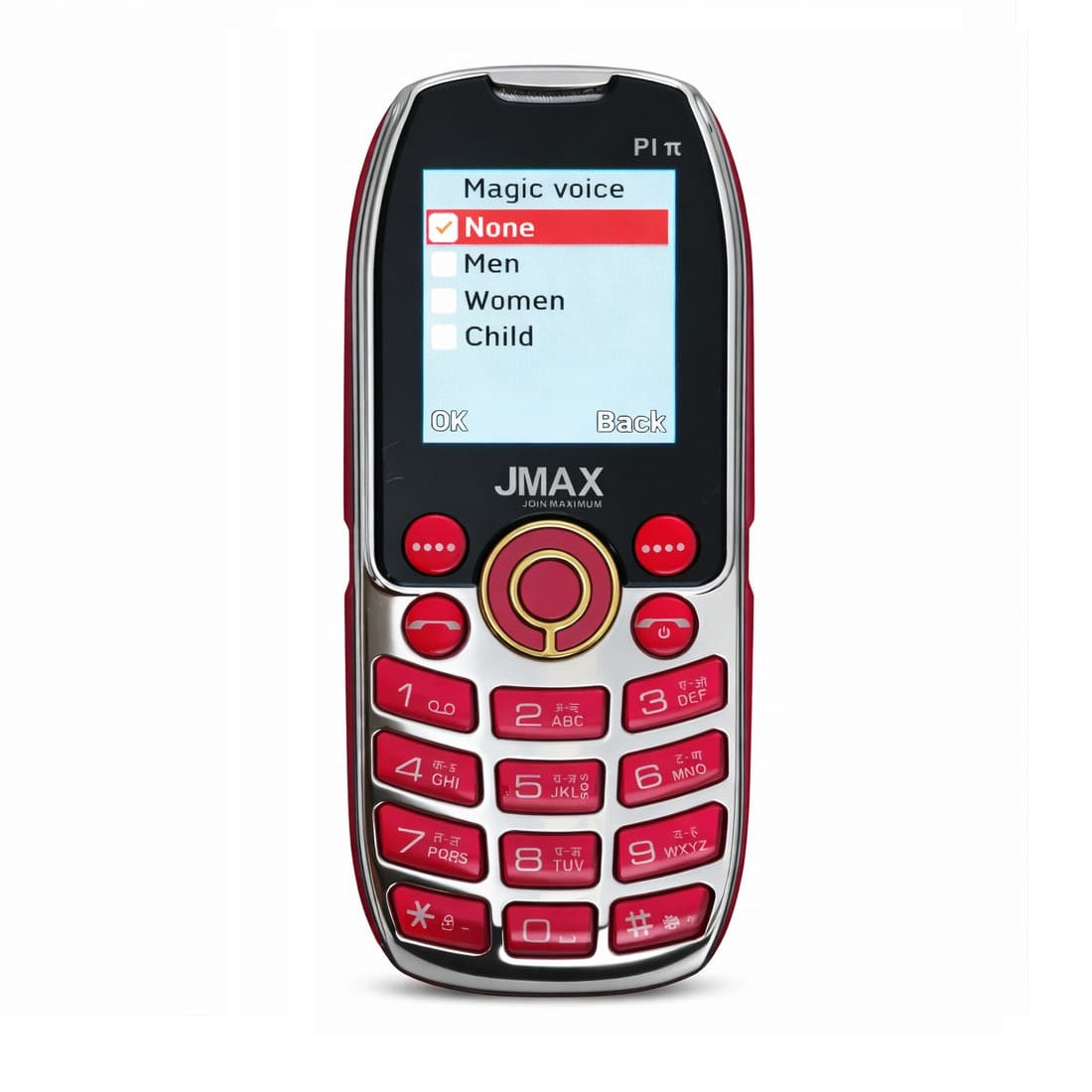 Jmax P1 with Magic Voice System (Red)