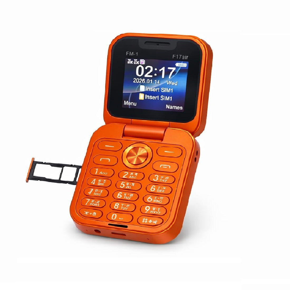 Fonme F17 Air Flip Mini (Orange)