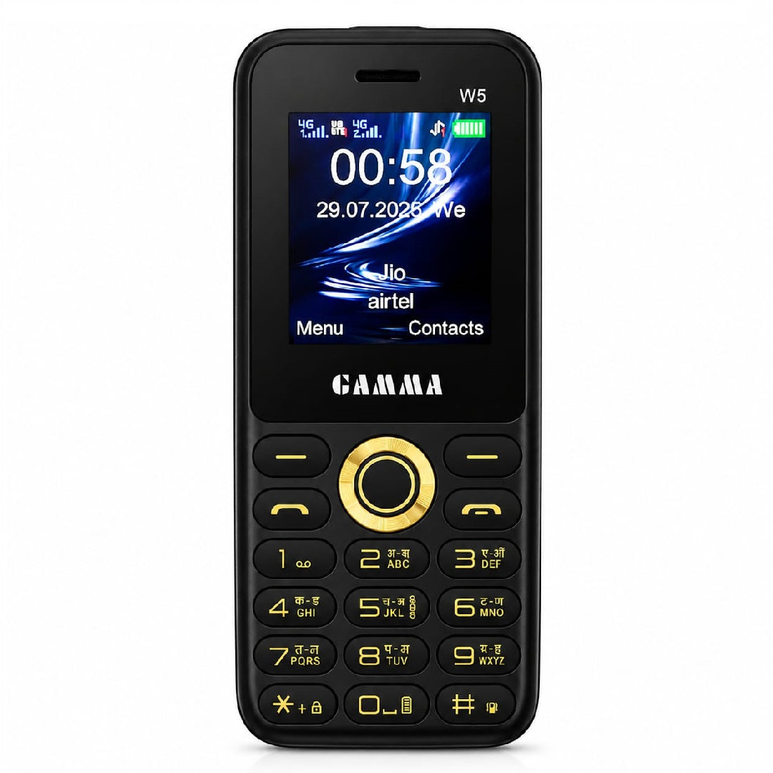 Gamma Light 4g |Youtube|Instagram (All sim support) Black