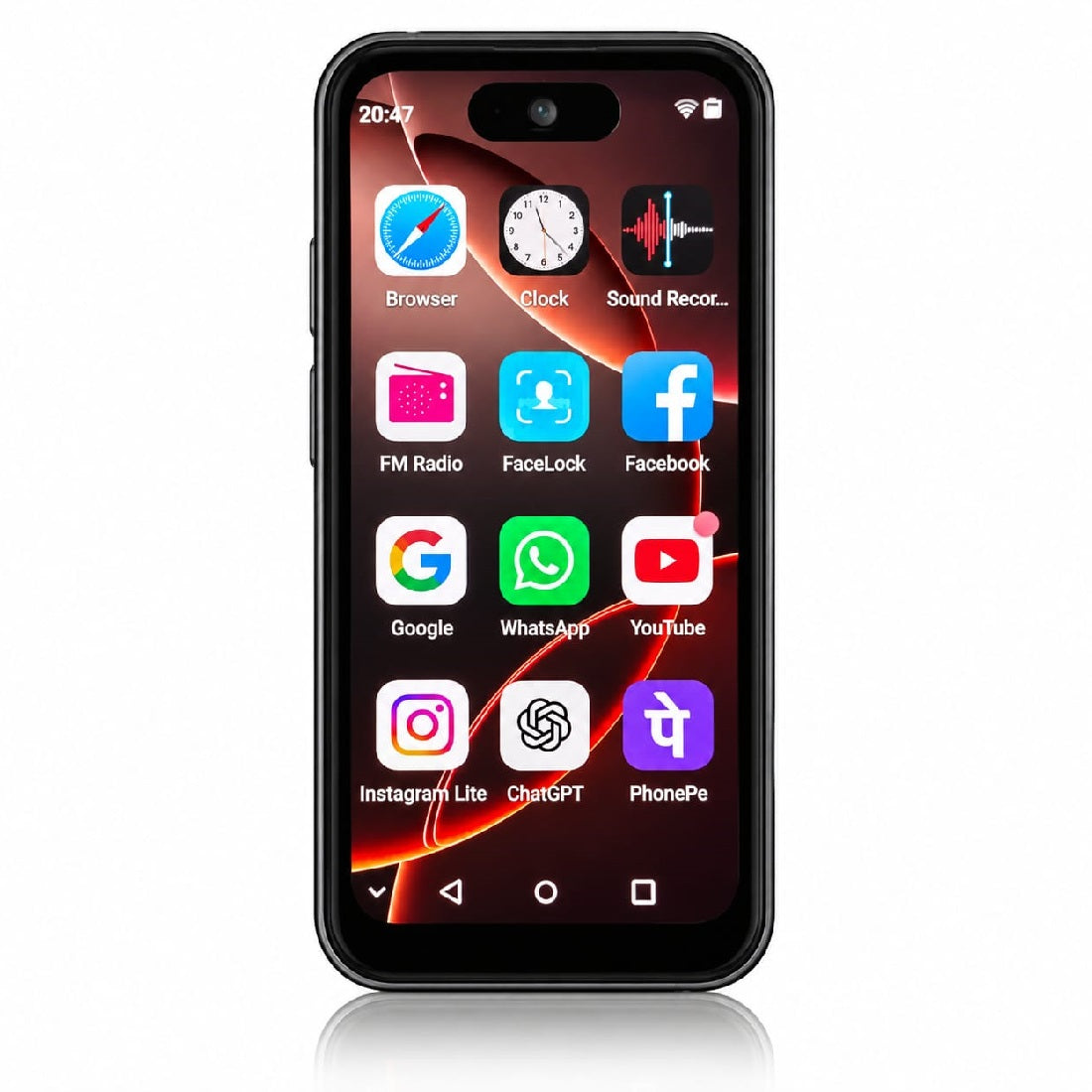 Peace Mini 4 (Silver, 32GB) (3GB Ram)