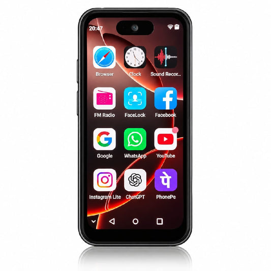 Peace Mini 4 (Silver, 32GB) (3GB Ram)