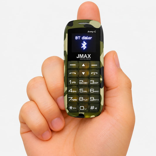 Jmax Army-C Mini magic Voice Phone (Army Green)