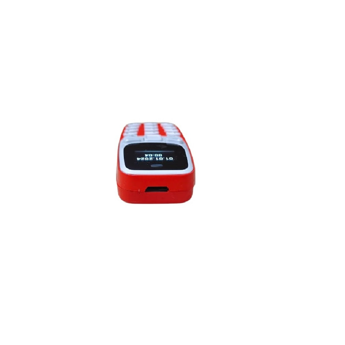 LEYSKY Foneme Mini10 Smallest KEYPAD Mobile with Magic Voice System (Orange)