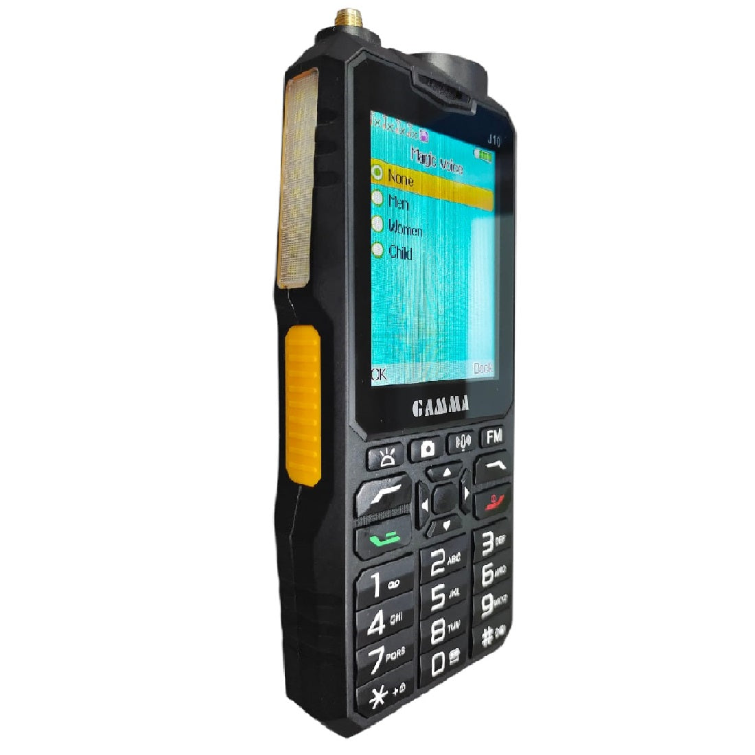 Gamma J10 Four sim  Phone, 4000mah big Battery with Wireless Fm