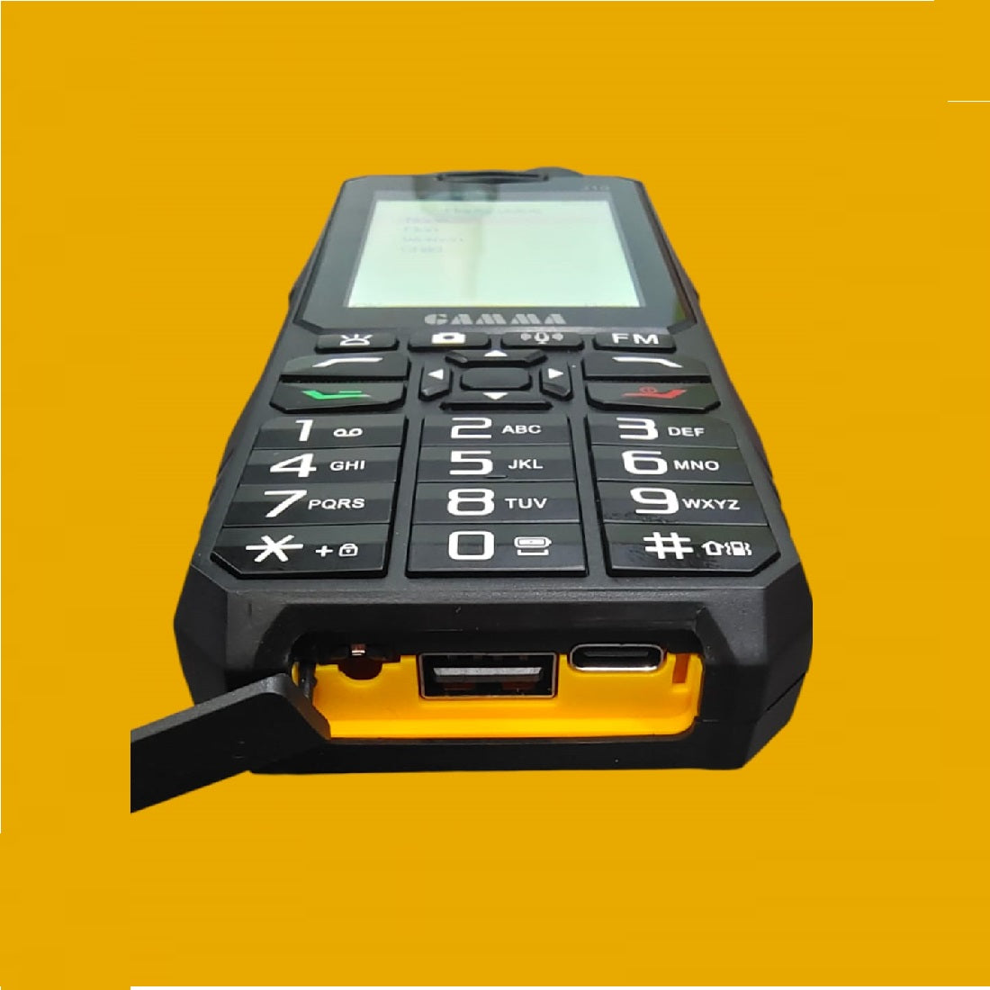 Gamma J10 Four sim  Phone, 4000mah big Battery with Wireless Fm