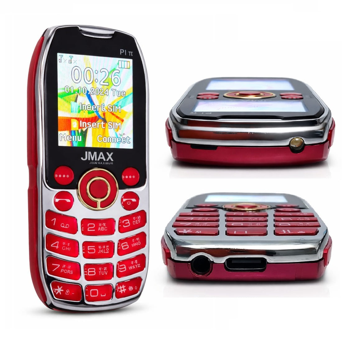 Jmax P1 with Magic Voice System (Red)
