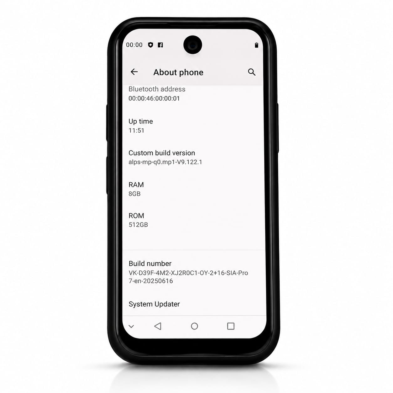 Sia Pro 7 Android 12.0 version, 3.8" Inch 4g Mini Phone for All Sim Cards