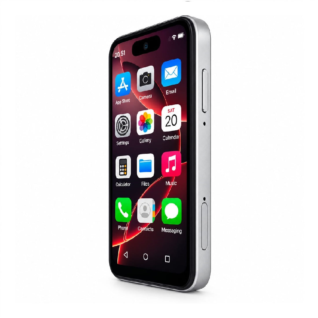 Peace Mini 4 (Silver, 32GB) (3GB Ram)