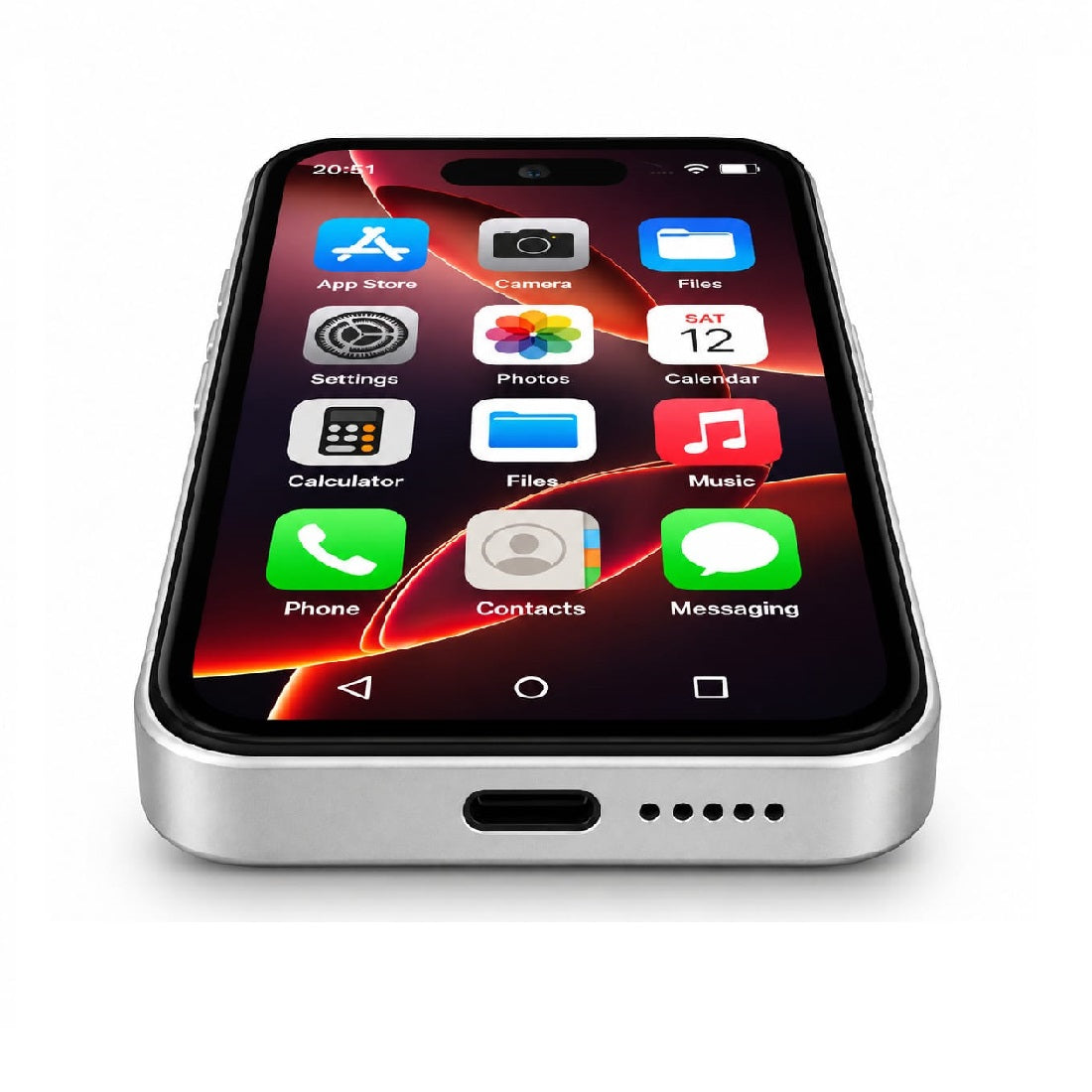 Peace Mini 4 (Silver, 32GB) (3GB Ram)