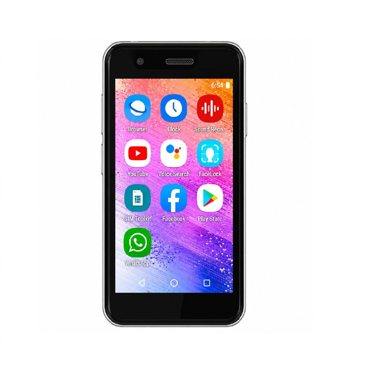 Peace Mini 3 4g (Silver, 3 GB Ram) (32 GB Rom)