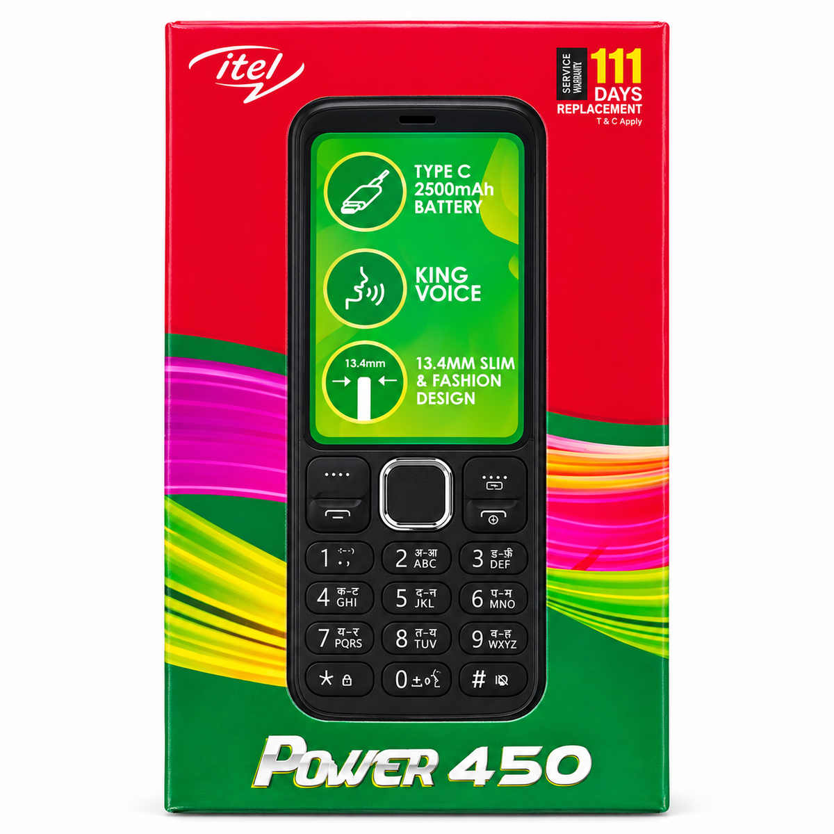 Itel Power 450 | 2500mah Battery (Dark Grey)